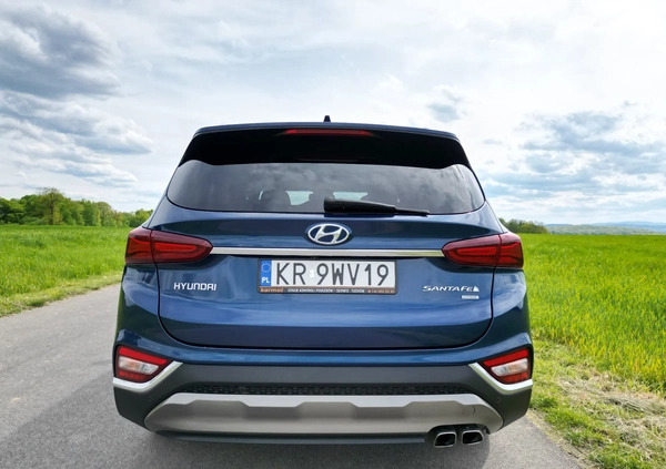 Hyundai Santa Fe cena 124900 przebieg: 174000, rok produkcji 2018 z Kraków małe 742